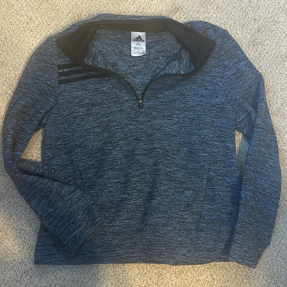 Boy’s adidas quarter zip sweat shirt